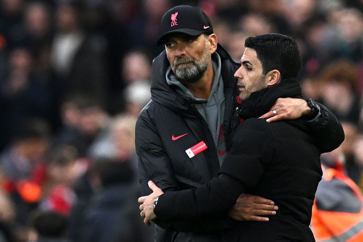 Arsenal’s Arteta praises Liverpool as ‘exceptional’ after 2-2 draw