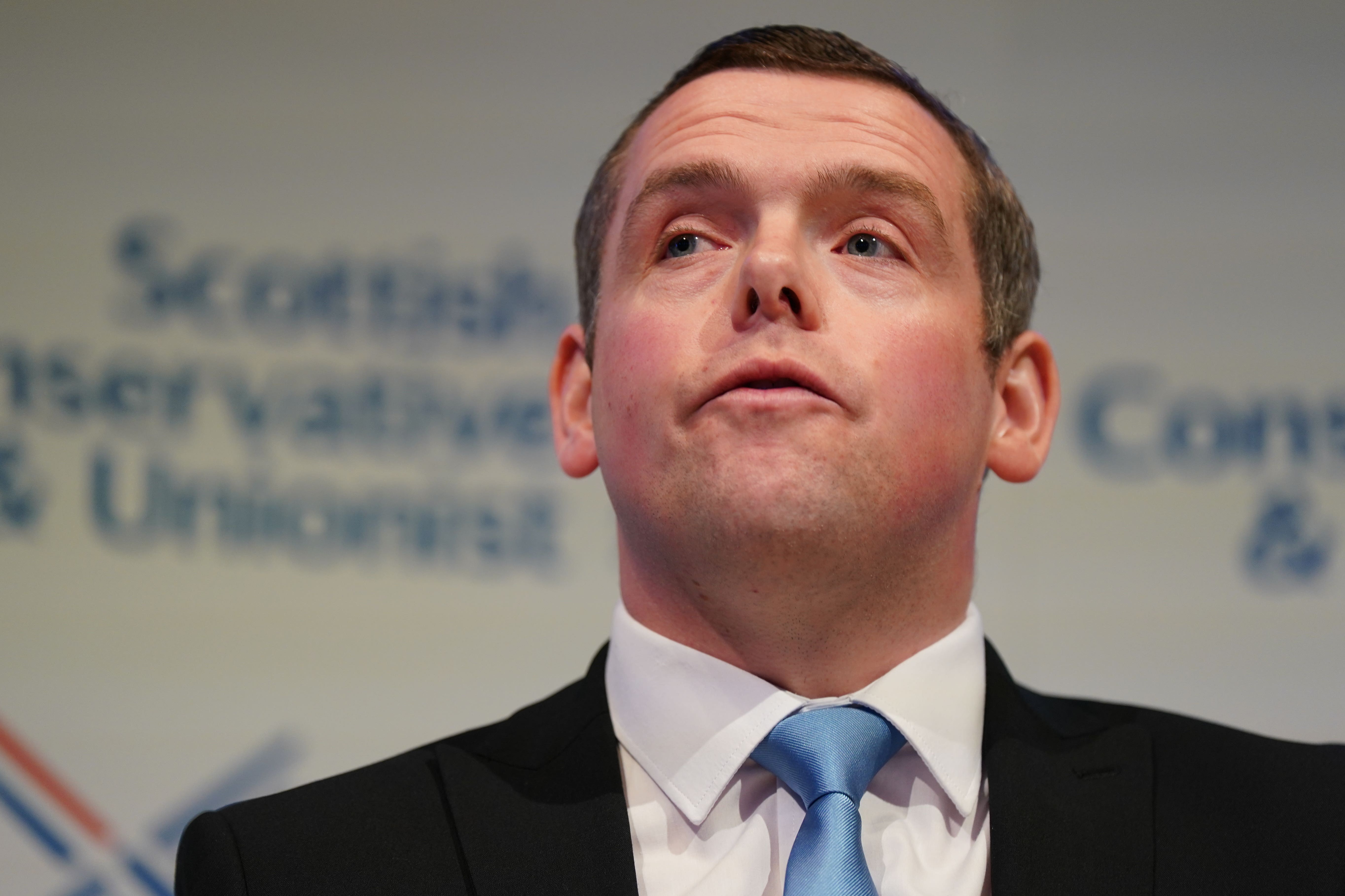 Douglas Ross has backtracked on comments he made suggesting Tories should vote Labour in Scotland to oust the SNP in seats where they have the best chance. (Jacob King/PA)