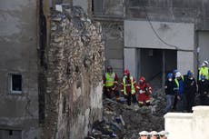 Two dead and six people unaccounted for in Marseille building collapse