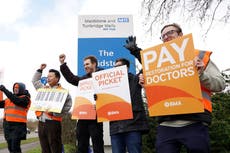 Real cost of junior doctors’ strike revealed in leaked NHS documents