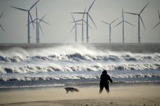 UK weather: New warnings for strong winds as heavy rain and showers end Easter in washout