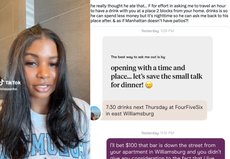 Woman gives Hinge match ‘F for effort’ after he invites her to get drinks near his house