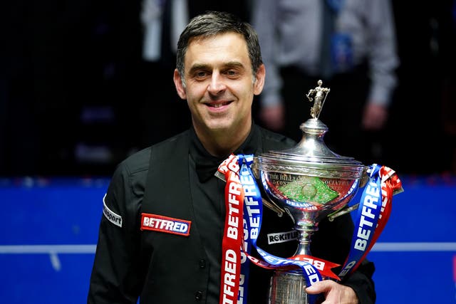 <p>Ronnie O’Sullivan is targeting a record eighth world title in the modern era</p>