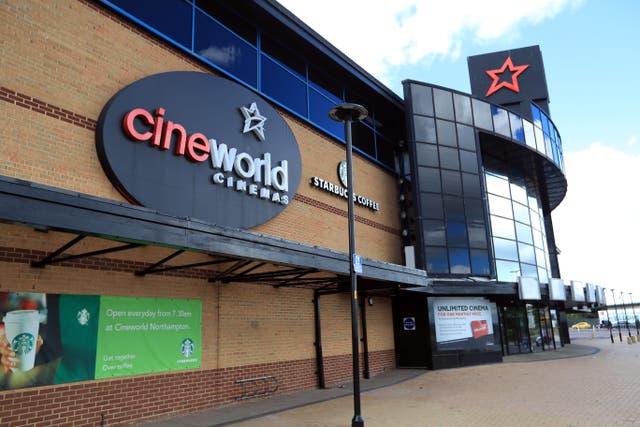 Cineworld has unveiled a restructuring plan which is set to wipe out shareholders (PA)