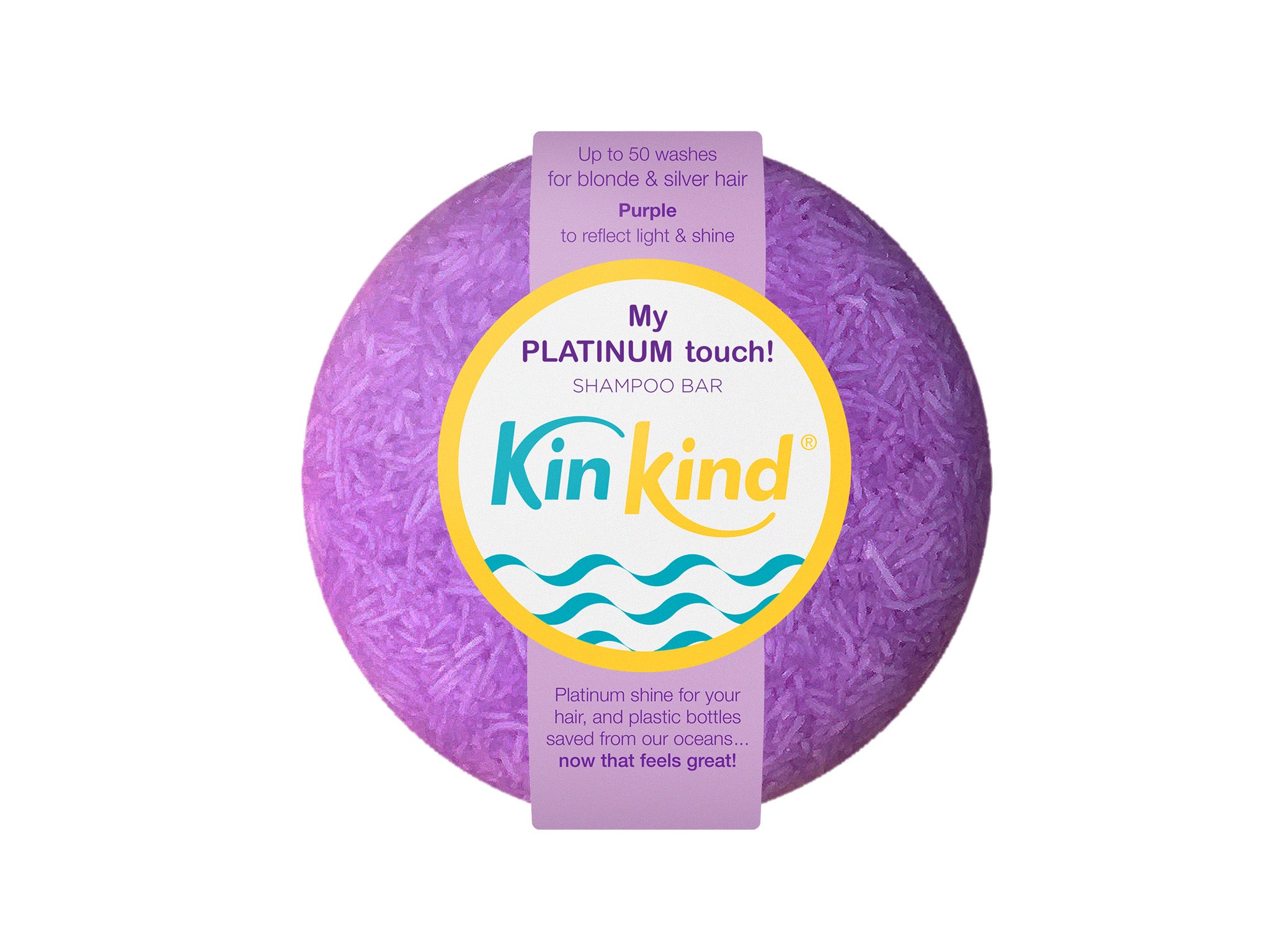 KinKind my platinum touch purple shampoo bar