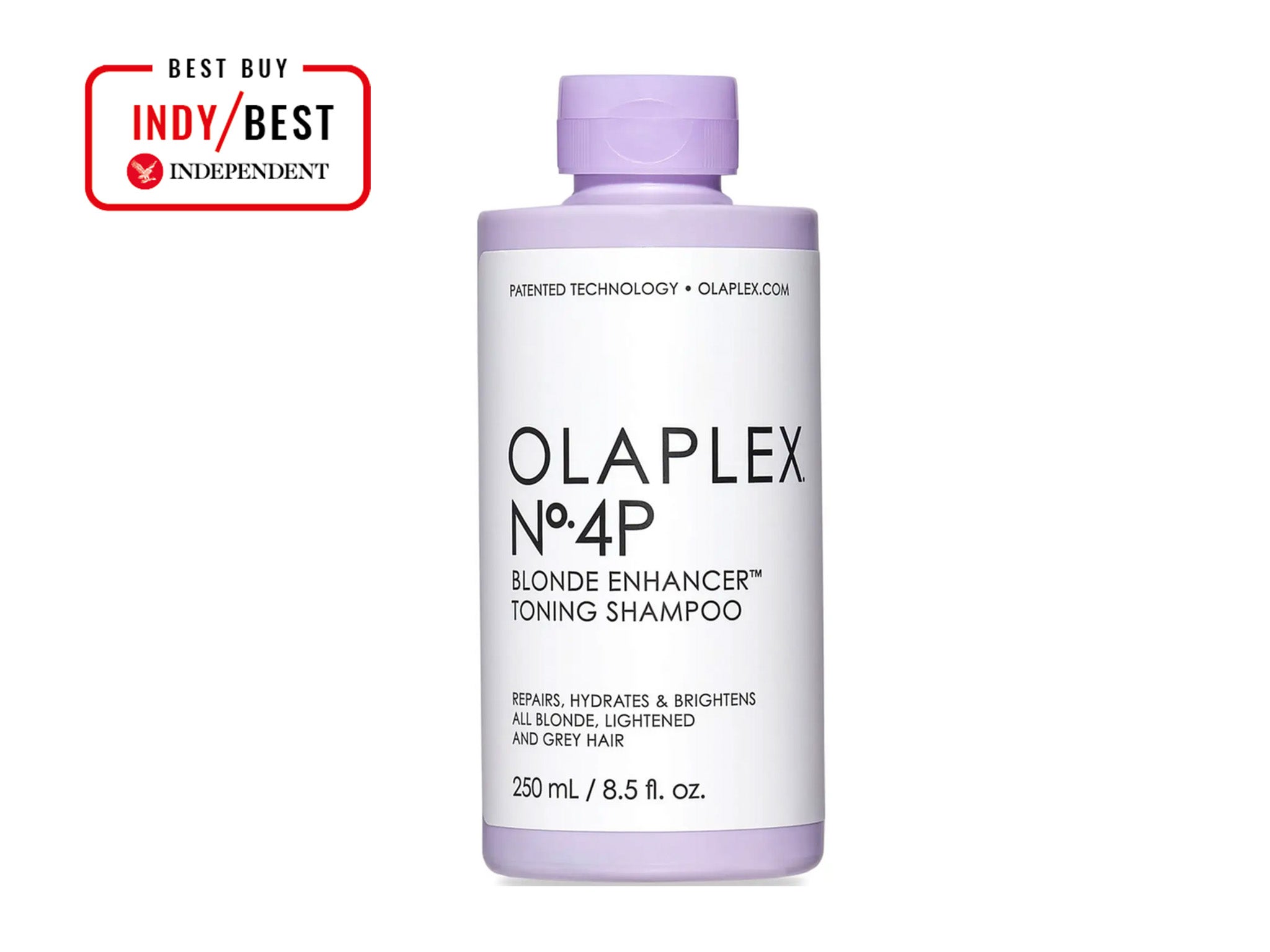 Olaplex No.4P purple blonde enhancer toning shampoo