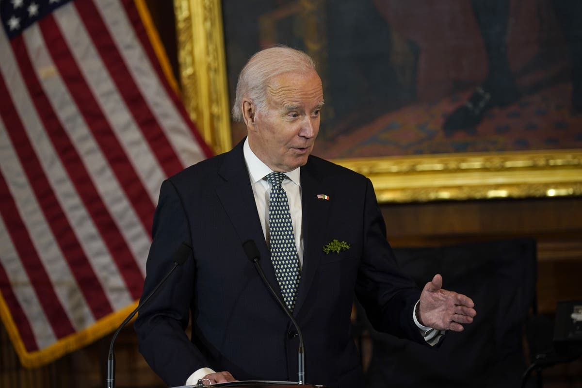 Joe Biden news – live: US president set to arrive in Belfast tonight