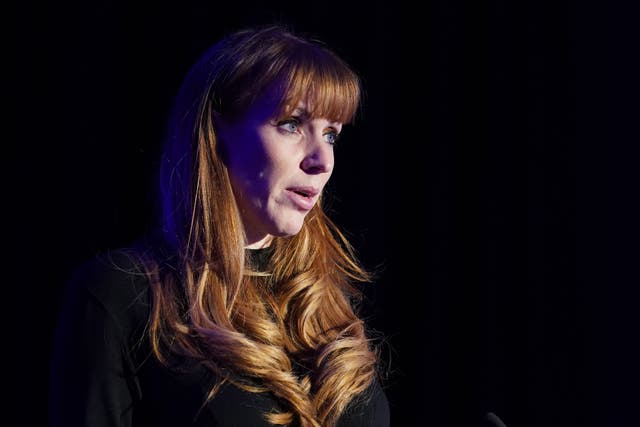 Angela Rayner was allegedly the target of an offensive email (James Manning/PA)