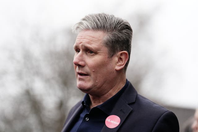 <p>Sir Keir Starmer offered ‘no apologies’ for a poster claiming Mr Sunak does not think child sex abusers should go to prison </p>