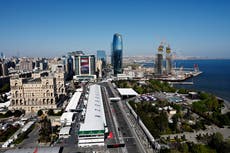 What time is F1 sprint race at the Azerbaijan Grand Prix?