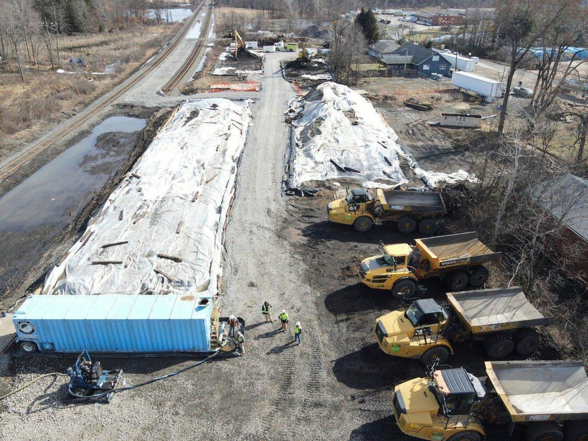 Ohio train derailment highlights waste disposal predicament