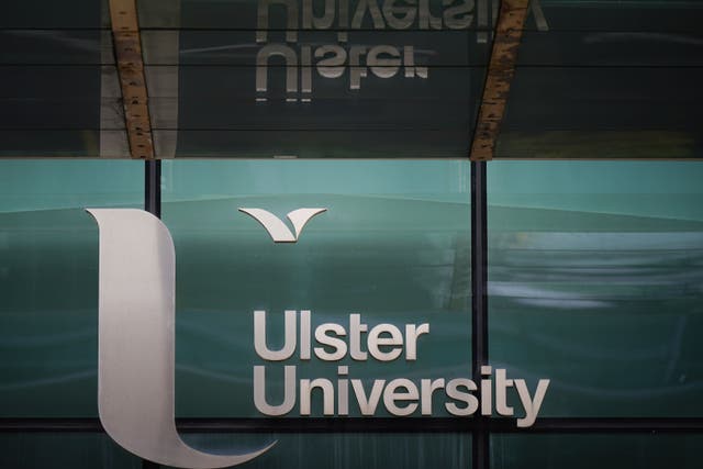 A view of Ulster University’s Birley Building in Belfast city centre ahead of the arrival of US President Joe Biden for his visit to Ireland. Picture date: Tuesday April 11, 2023.