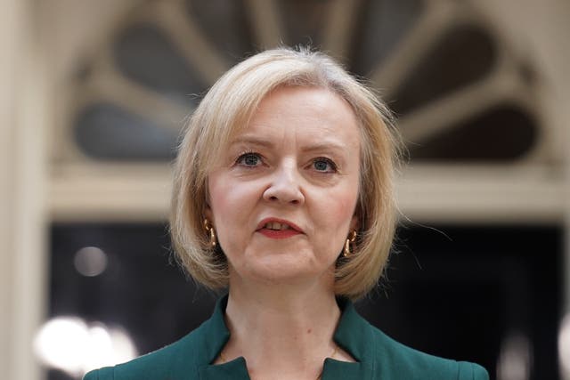 <p>Former prime minister Liz Truss is giving a speech to the right-wing think tank Heritage Foundation in the US</p>