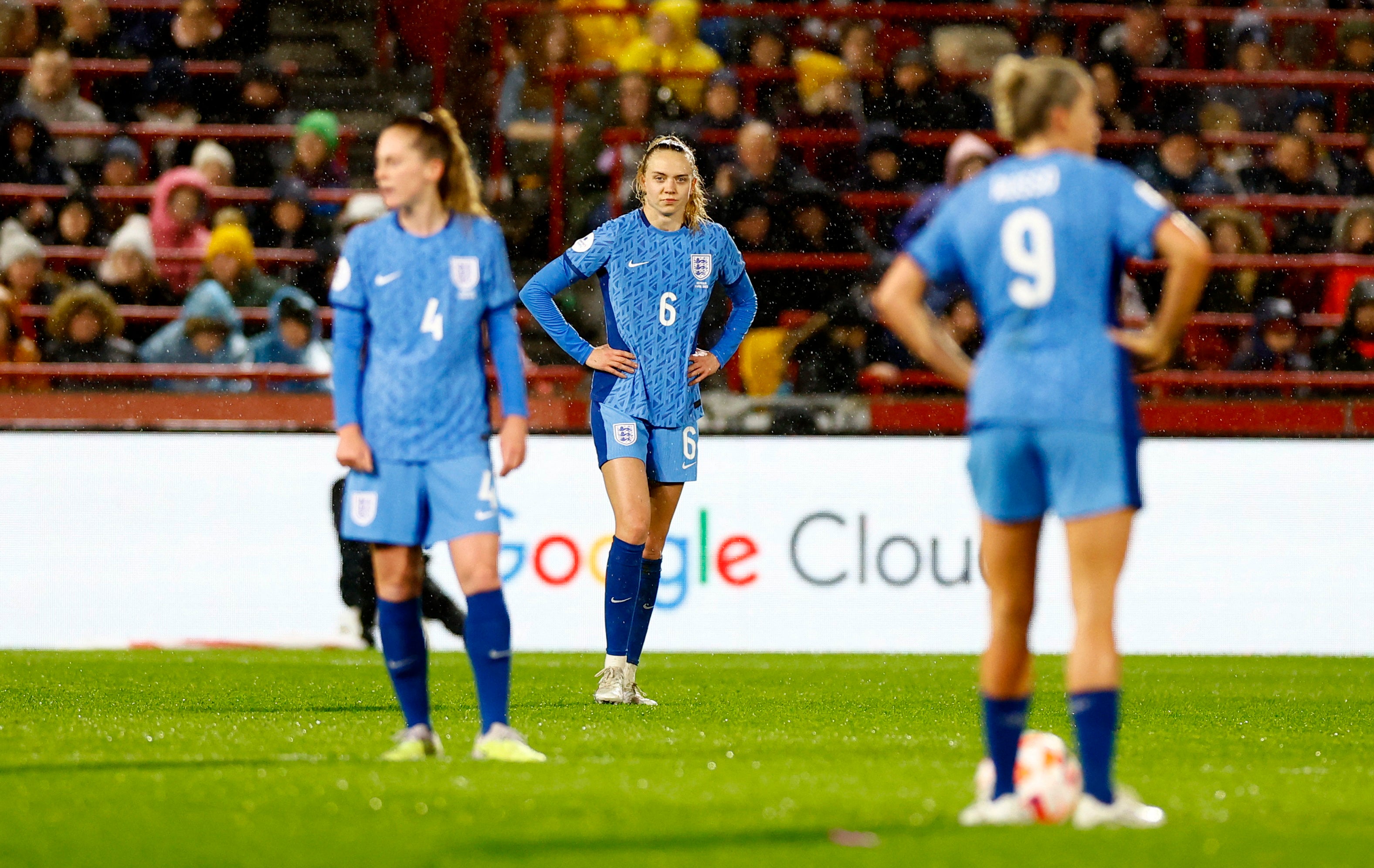 England slipped to a first defeat under Sarina Wiegman