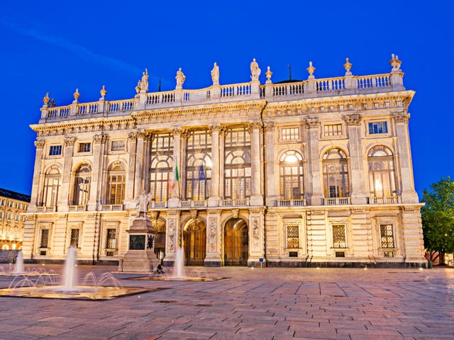 <p>Palazzo Madama in Turin was recently vandalised</p>