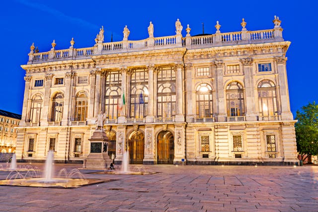 <p>Palazzo Madama in Turin was recently vandalised</p>