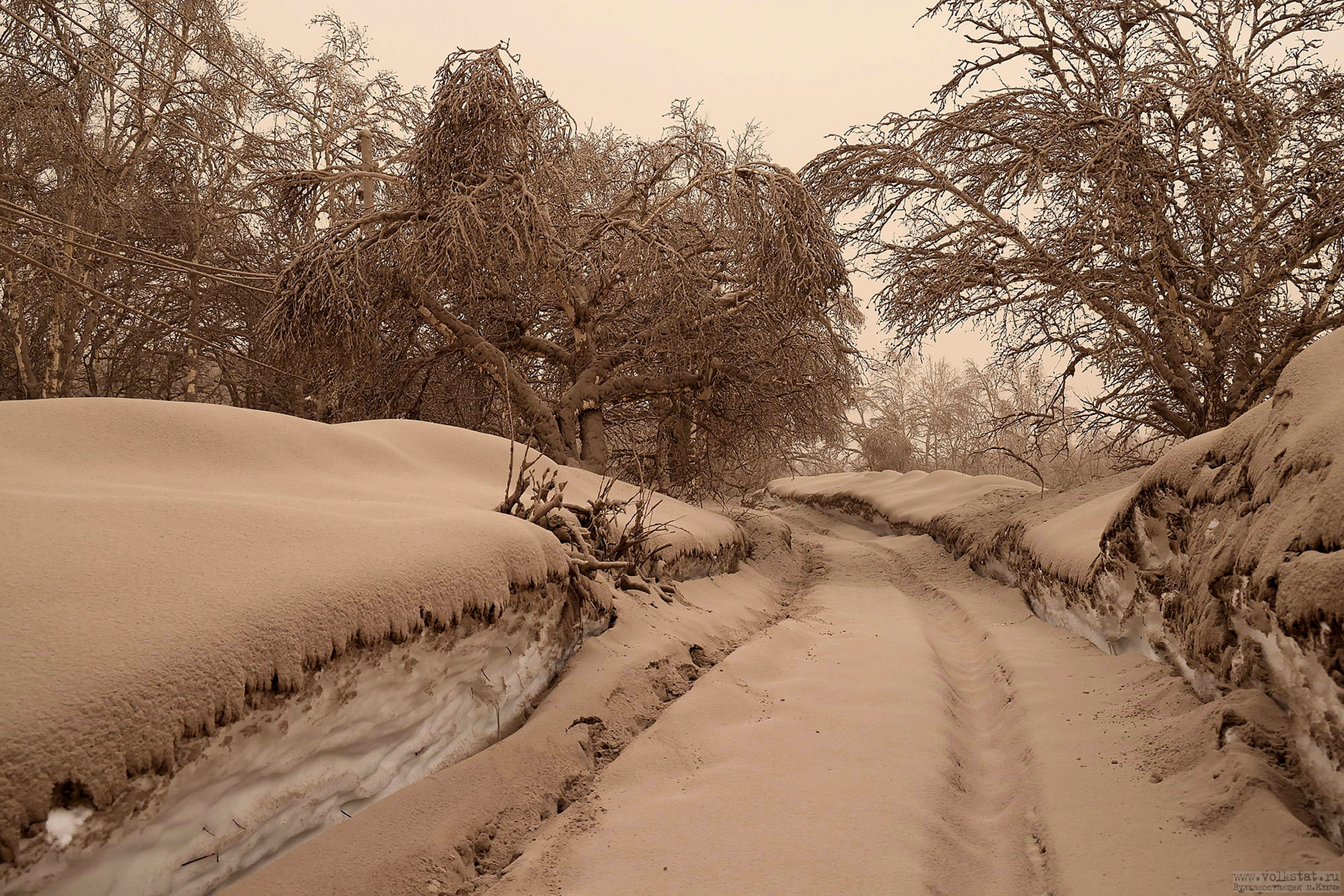Russia Volcanic Eruption