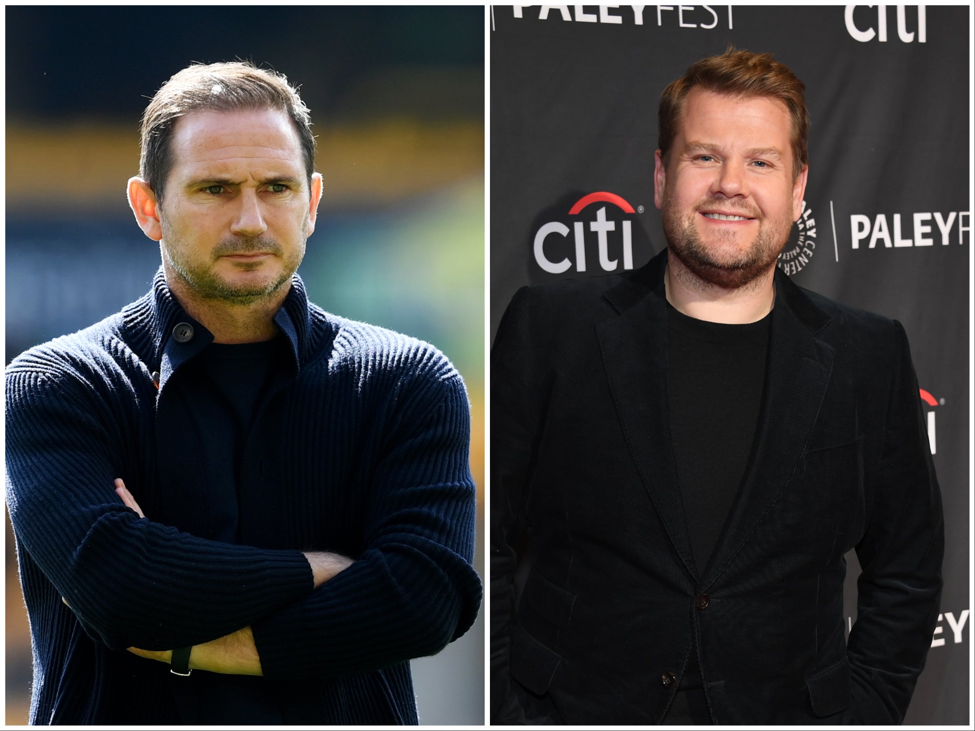 Frank Lampard has rubbished claims Chelsea owner Todd Boehly appointed him as interim manager after a recommendation from James Corden