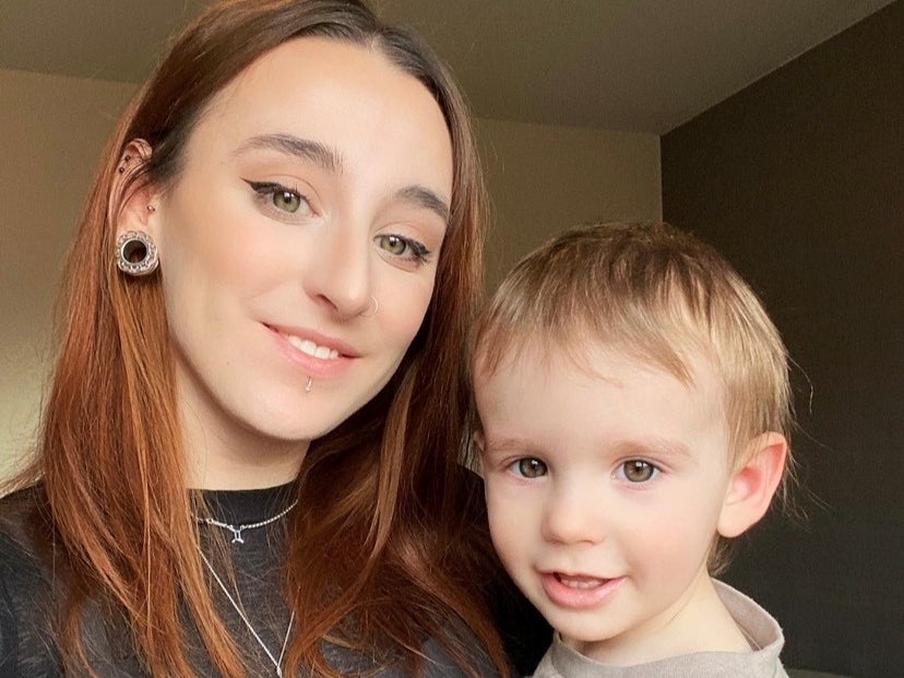 Lauren Cooper said the monthly fees came to a minimum of £1,200 if her son was to be in nursery five days a week, and her wage differed from that by only £100