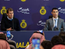 Cristiano Ronaldo’s Al-Nassr manager sacked after dressing-room fallout