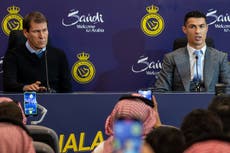 Cristiano Ronaldo’s Al-Nassr manager sacked after dressing-room fallout