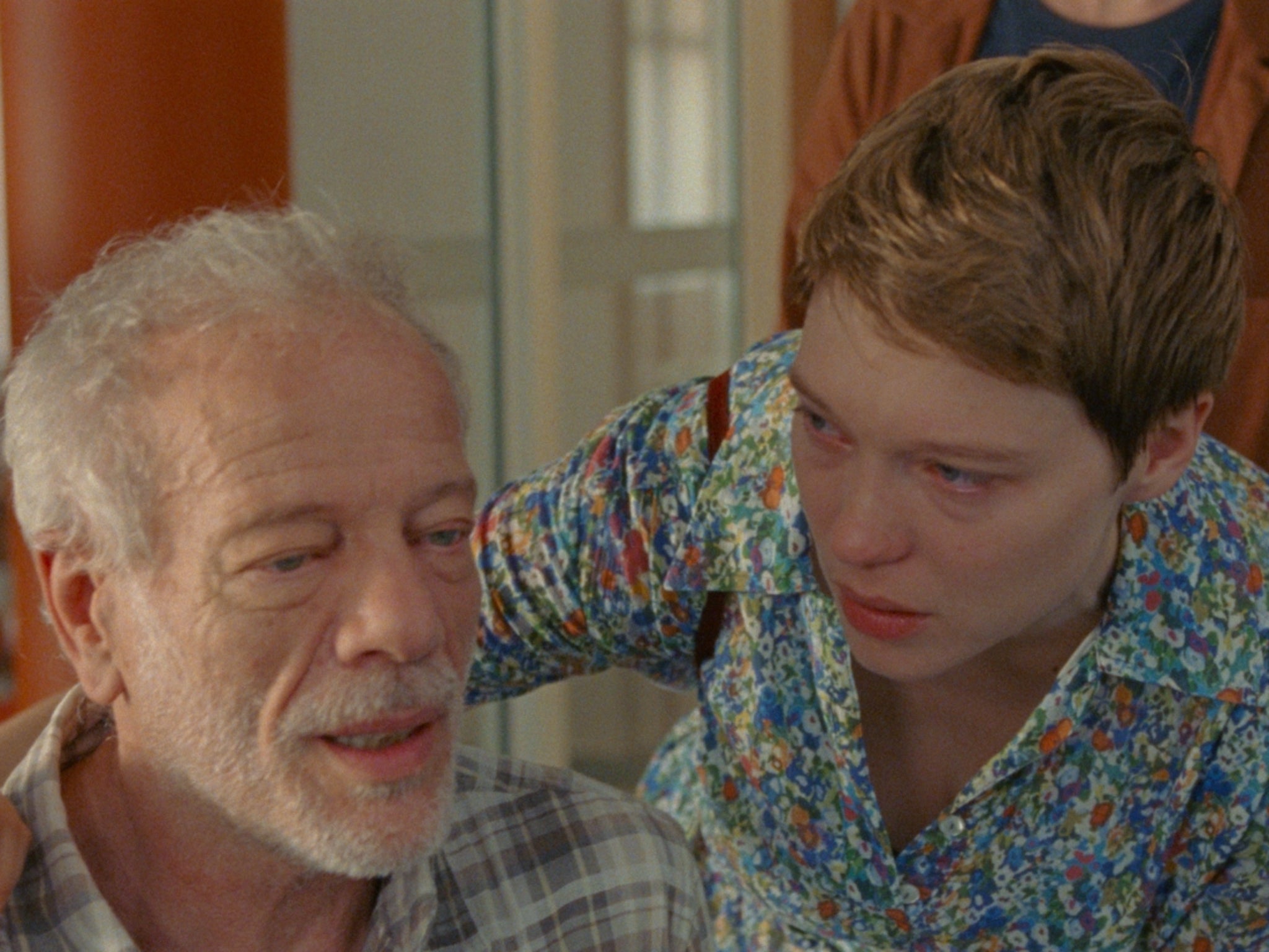 Pascal Greggory and Léa Seydoux in ‘One Fine Morning’