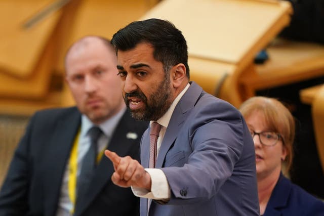 Humza Yousaf is set for a legal clash with the UK Government, after he confirmed Scottish ministers will challenge the decision to block gender recognition reforms passed by Holyrood (Andrew Milligan/PA)