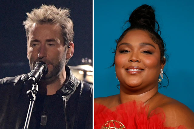 <p>Chad Kroeger and Lizzo</p>