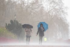 Storm Noa: Gusts of up to 70mph set to sweep across UK