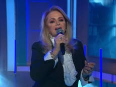 Bonnie Tyler apologises after miming ‘Total Eclipse of the Heart’ on This Morning due to sore throat