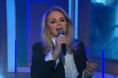 Bonnie Tyler apologises after miming ‘Total Eclipse of the Heart’ on This Morning due to sore throat