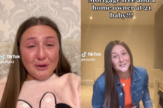 ‘I’m sorry’: Influencer posts tearful reaction video after criticism over ‘mortgage-free’ celebration
