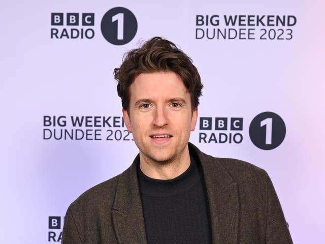 <p>Greg James attends Radio 1’s Big Weekend Launch Party at The Londoner Hotel on March 15, 2023 in London, England.</p>