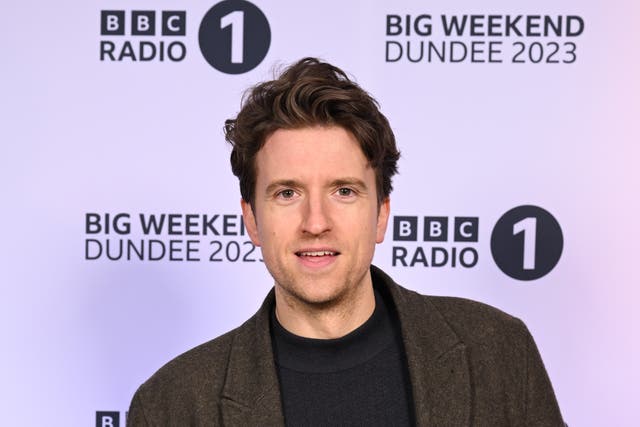 <p>Greg James attends Radio 1’s Big Weekend Launch Party at The Londoner Hotel on March 15, 2023 in London, England.</p>