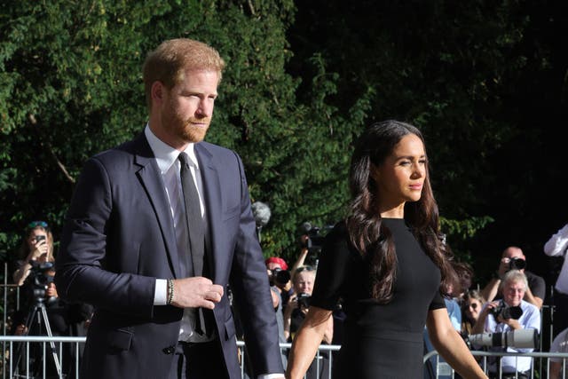 The Duke and Duchess of Sussex (Chris Jackson/PA