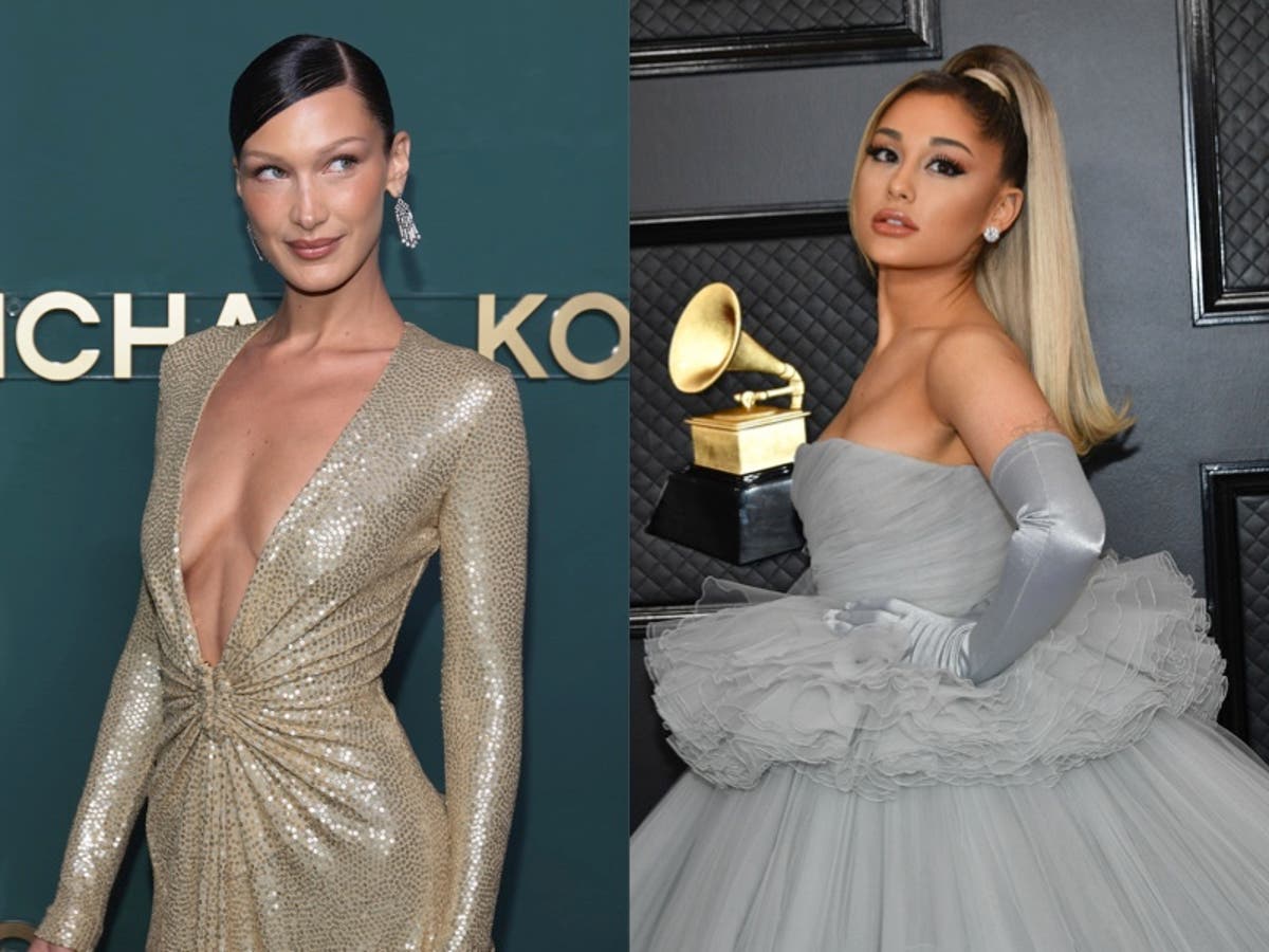 Bella Hadid says she’s ‘very proud’ of Ariana Grande amid body-shaming comments