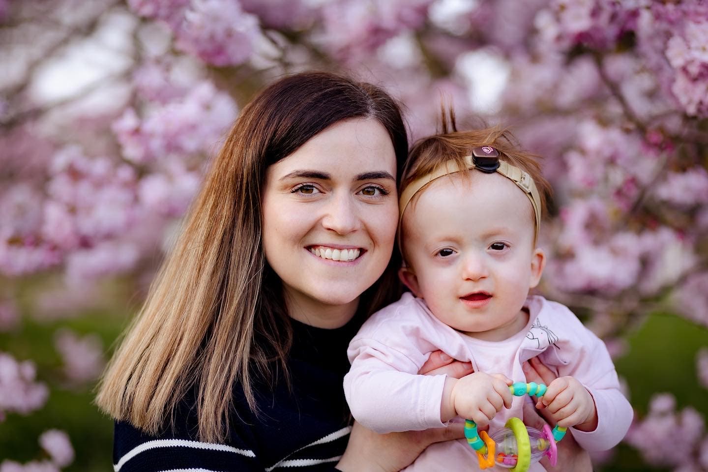 Among the thousands is two-year-old Sofia Brogden (right, with her mother Dasha), who was recruited to the DDD study and received a diagnosis when she was just one month old, while still in neonatal care