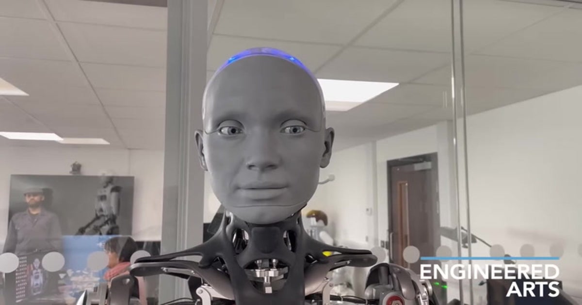 Sophisticated AI robot speaks several languages in disturbing