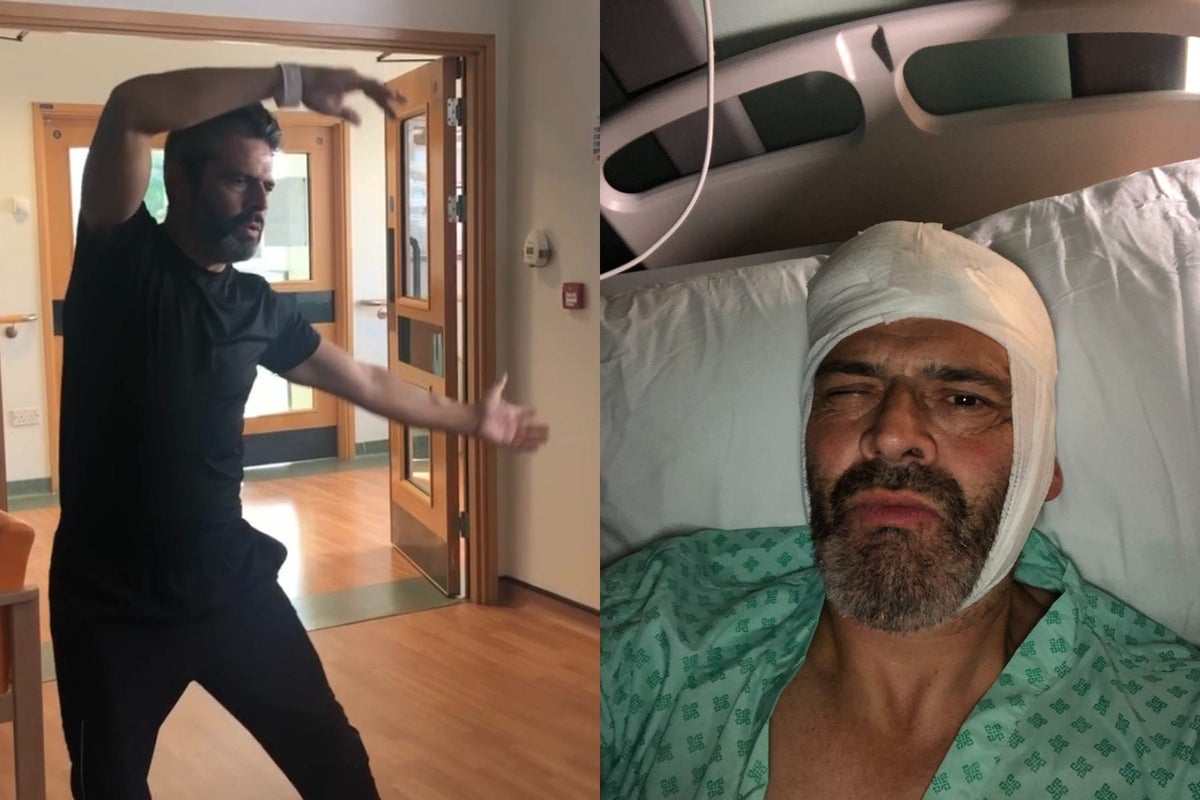 Luther star Jason Riddington recounts near-death experience after brain ...