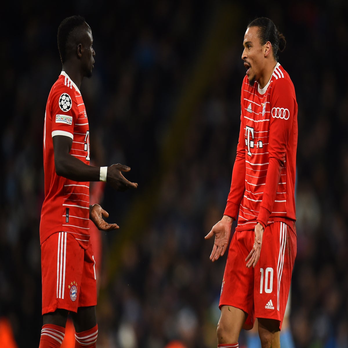 Sadio Mane 'punches Bayern Munich team-mate and former Prem rival in lip'  in huge bust-up after Man City defeat