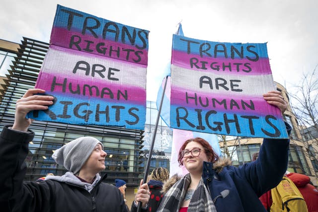 The Bill aims to simplify and speed up the process for a trans person to be legally recognised in their preferred gender (PA)