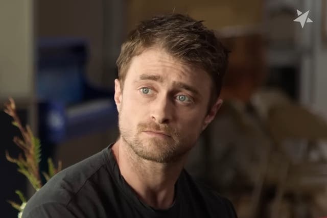 <p>Daniel Radcliffe on ‘Sharing Space'</p>