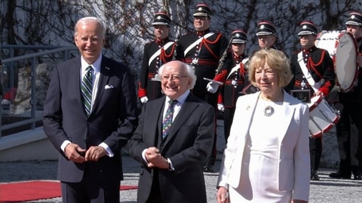 Biden visit – latest news: President’s Black and Tans gaffe ‘clearly referred to rugby’, says White House