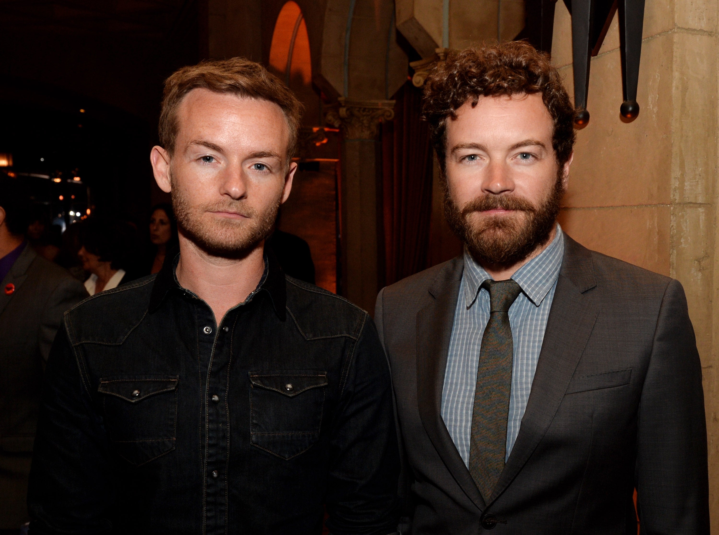 Christopher Masterson [Left] pictured with Danny Masterson [Right]