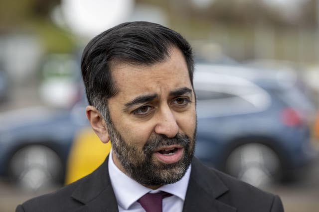 First Minister Humza Yousaf said the costs of the legal action will be revealed after it has concluded (Robert Perry/PA)