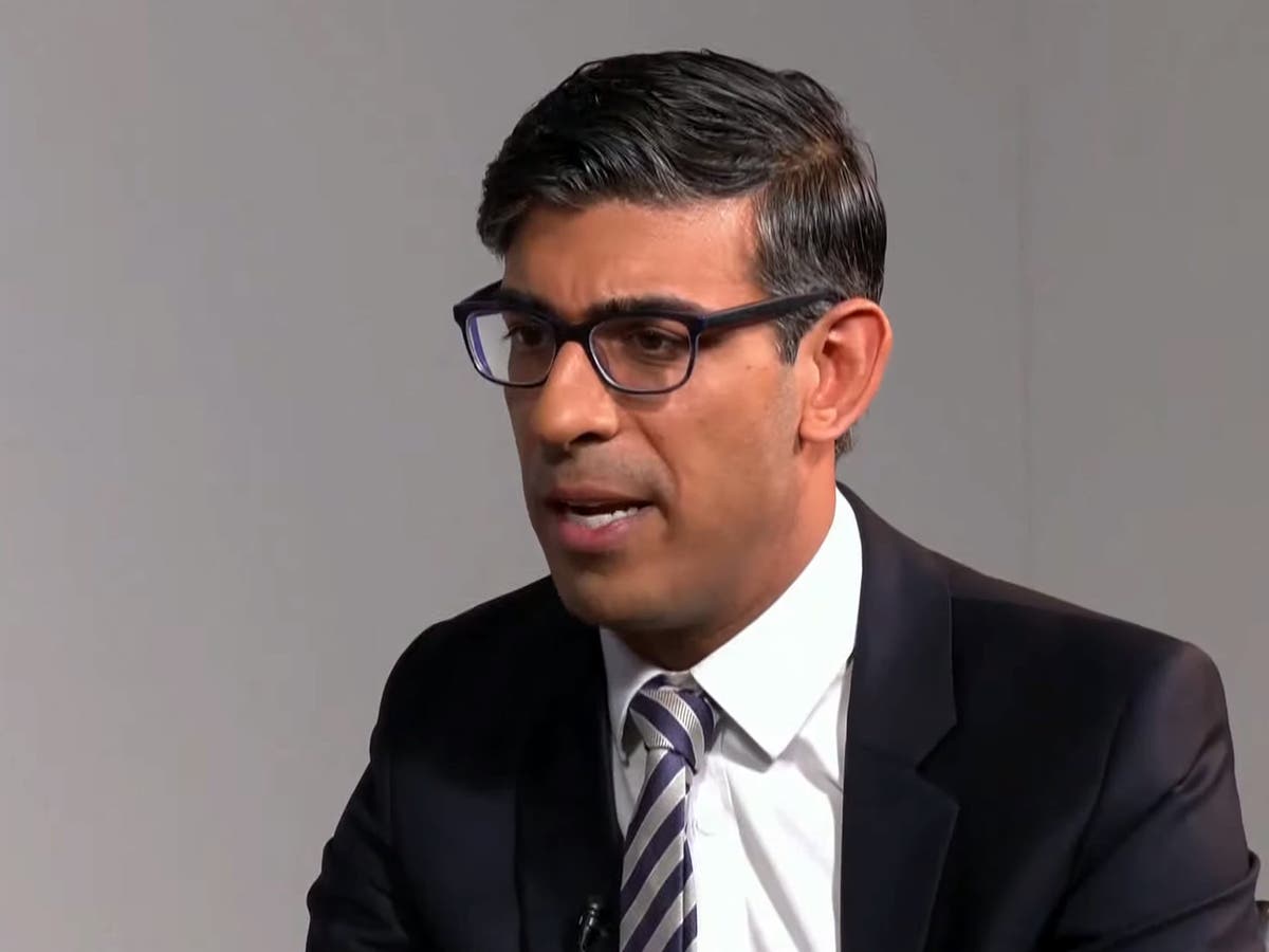 Rishi Sunak says 100% of women do not have a penis | The Independent