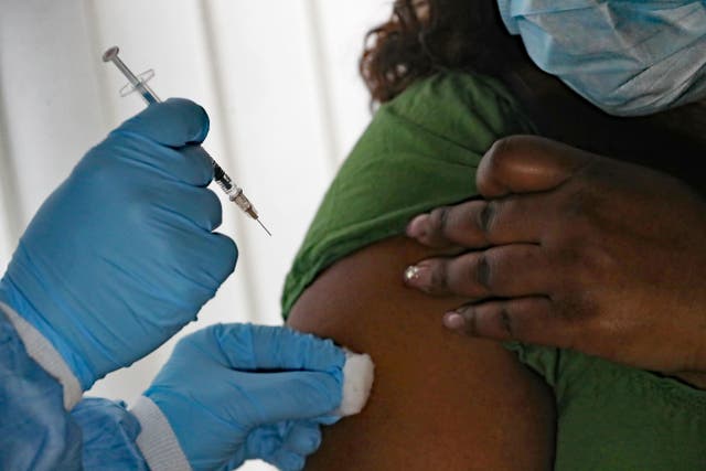 People aged 75 and over are being urged to book a slot for a fresh coronavirus booster jab (Niall Carson/PA)