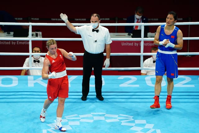 Olympic champion Lauren Price is part of new organisation World Boxing (Adam Davy/PA)