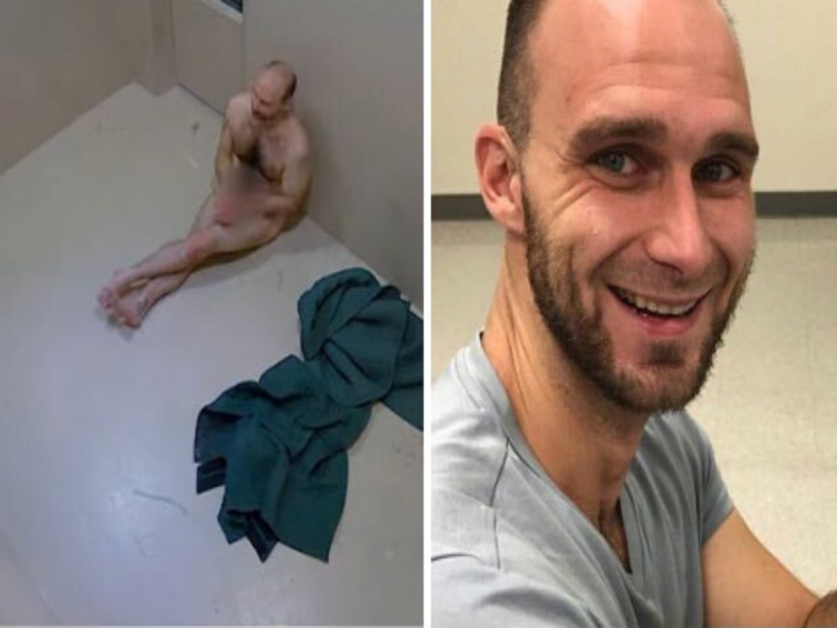 Joshua McLemore: Video shows man with schizophrenia naked in jail cell for  weeks before he starved to death | The Independent