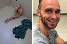 Sickening video shows man with schizophrenia left naked in jail cell for weeks before he starved to death